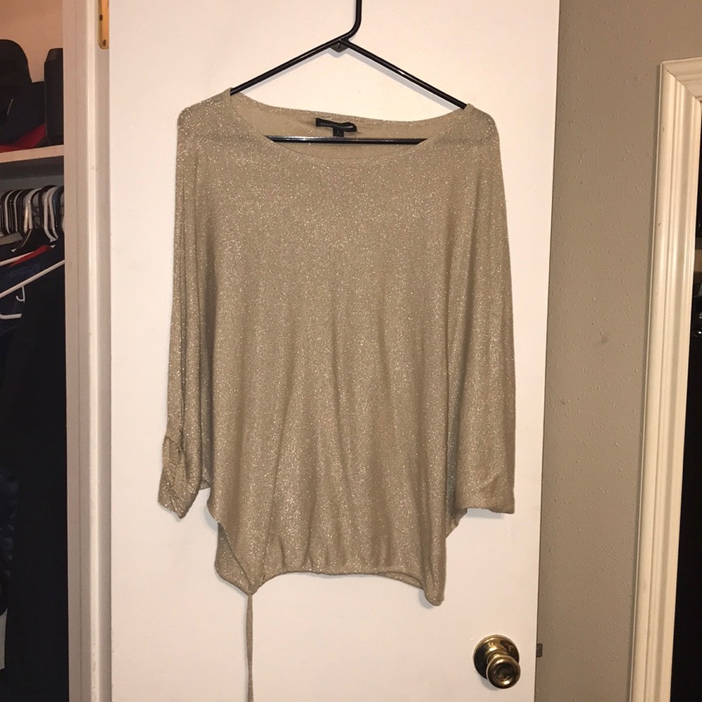Oversized Gold Express sweater
